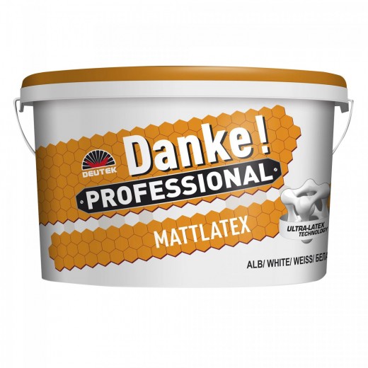 DANKE PROF.MATTLATEX 15L, interior,vopsea lavabila 